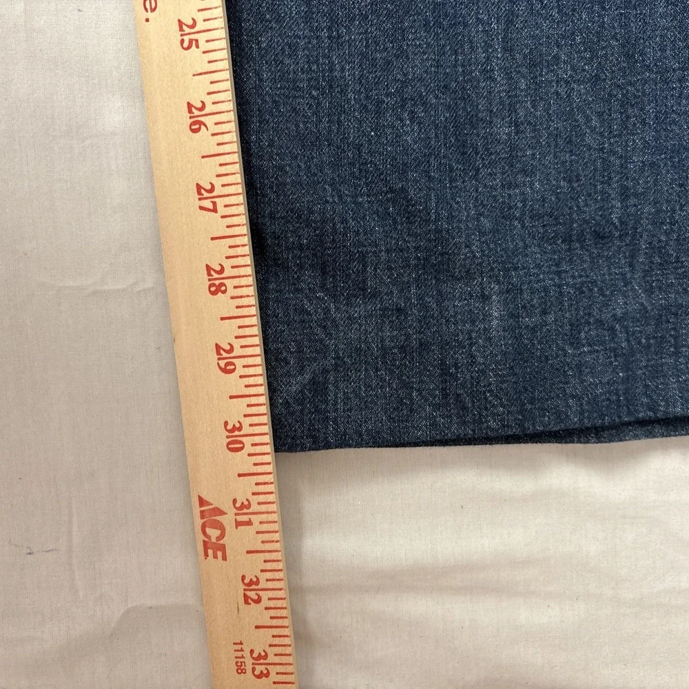 Lee Riveted Ultimate 5 Blue Jeans Women’s Size 14L 5-Pockets 100% Cotton 34x30
